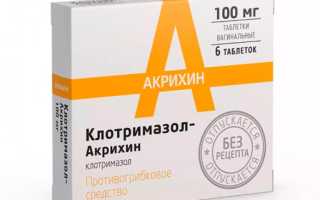 Клотримазол при цистите