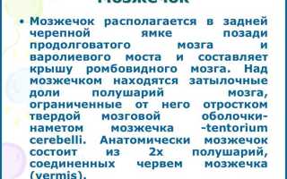 Симптомы опухоли мозжечка и ее лечение