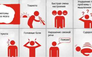 Симптомы опухоли мозга на ранней стадии