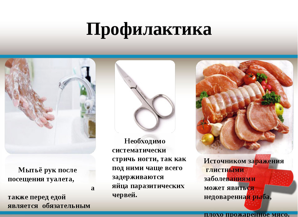 Меры профилактики заражения