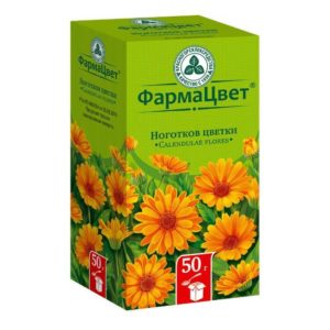 Цветки календулы