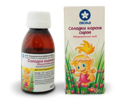 Сироп из корня солодки