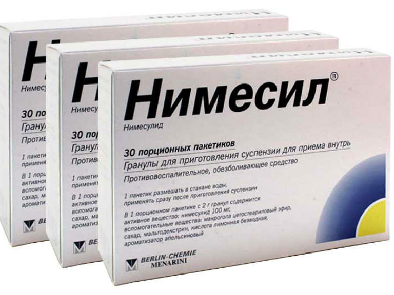 нимесил при цистите у женщин