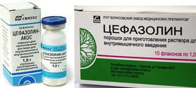 Действие Цефазолина
