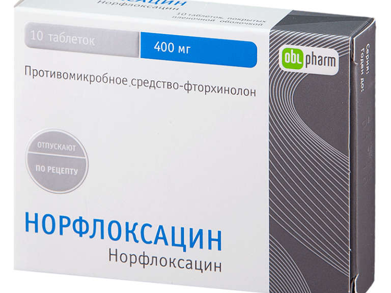 норфлоксацин при цистите у женщин