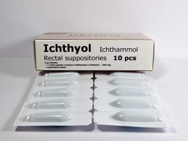 Ихтиоловые суппозитории 