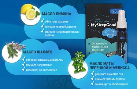 состав спрея от храпа