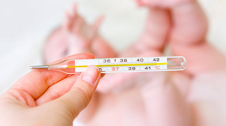 Высокая температура при менингите