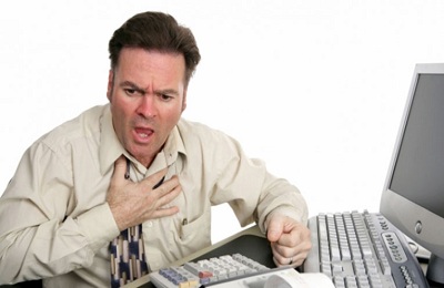 Сильное удушье