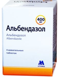 Таблетки от глистов